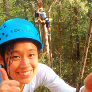 Thumbs up Achievement Bushsports Australia, High Ropes Course Team Building Activities