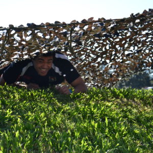 obstacle courses army camoflauge net